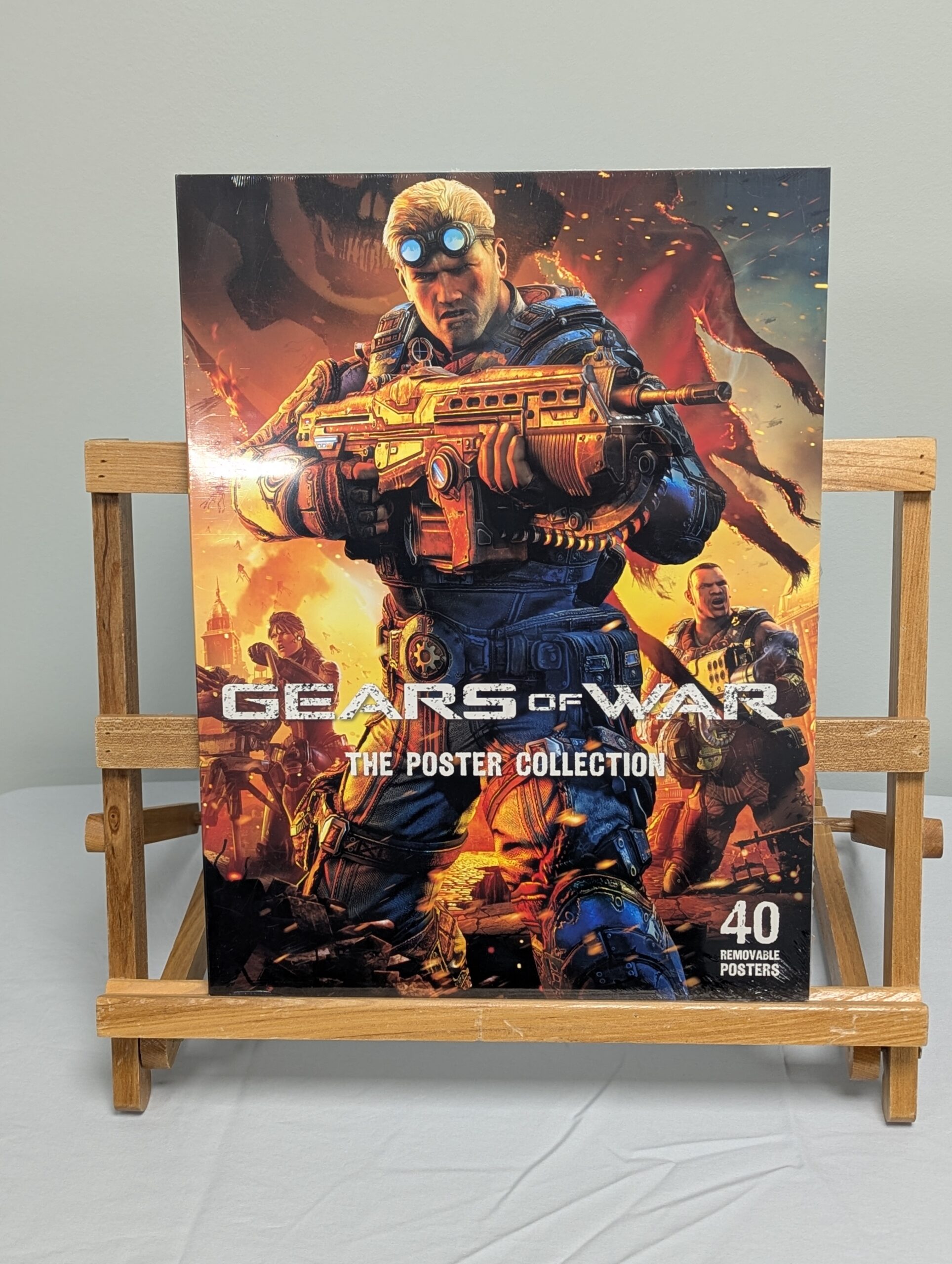 006 - Gears of War Poster Collection with 40 removable posters 12”x16”