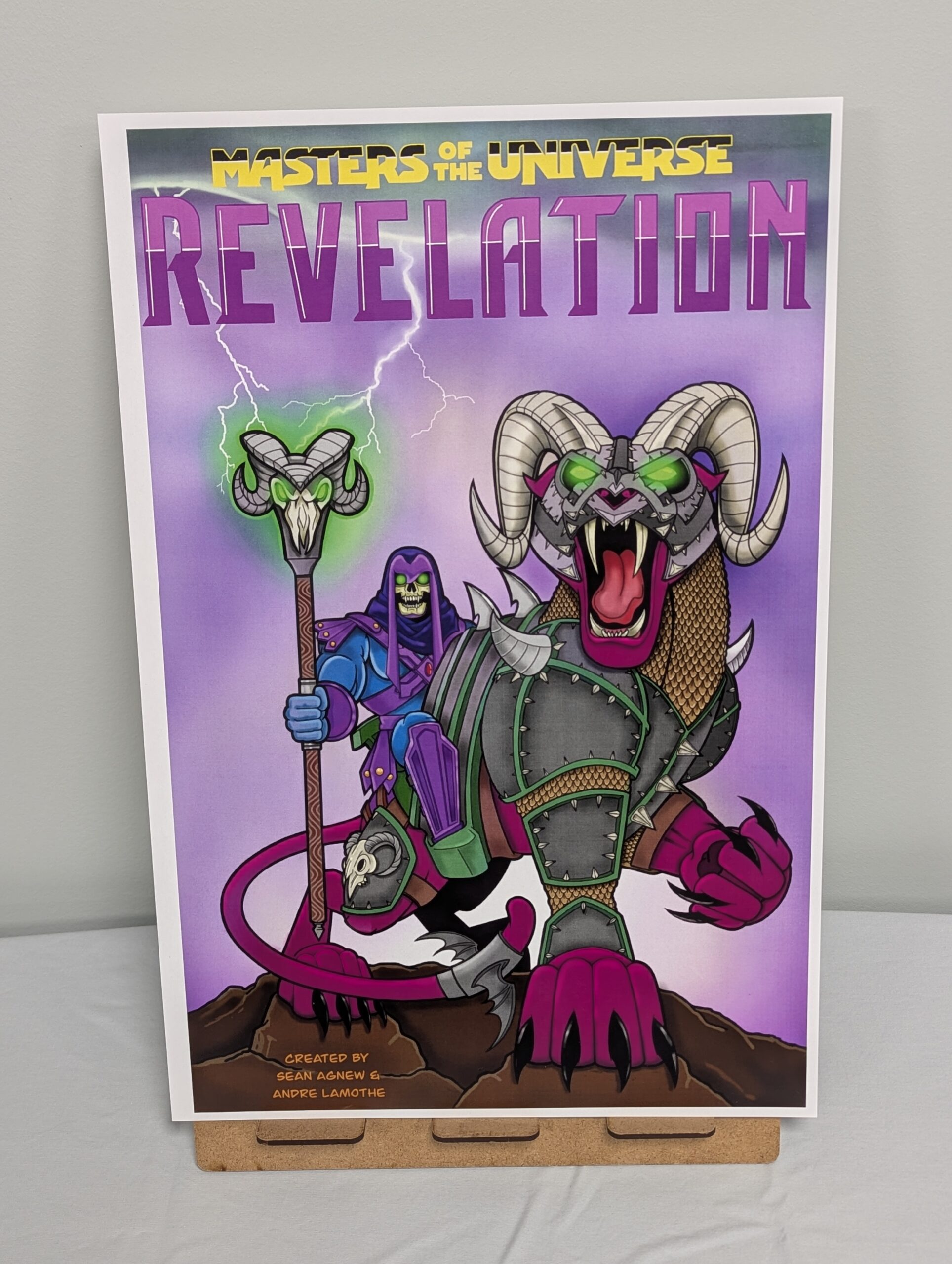 018 - 3 12”x18” art prints - Masters of the Universe, Darth Vader, & Ghost Rider