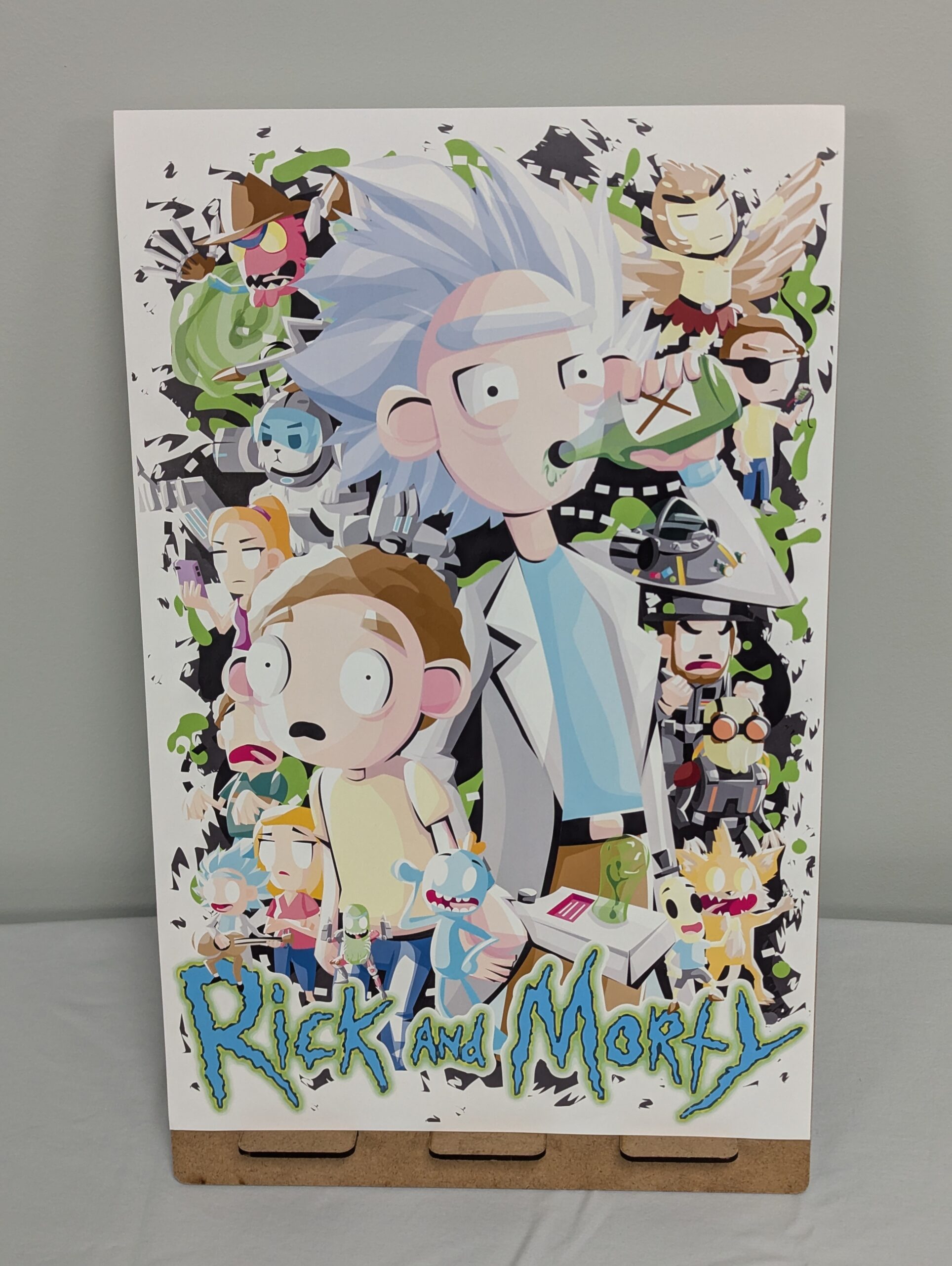020 - 2 11”x17” art prints, Rick and Morty & Bob’s Burgers