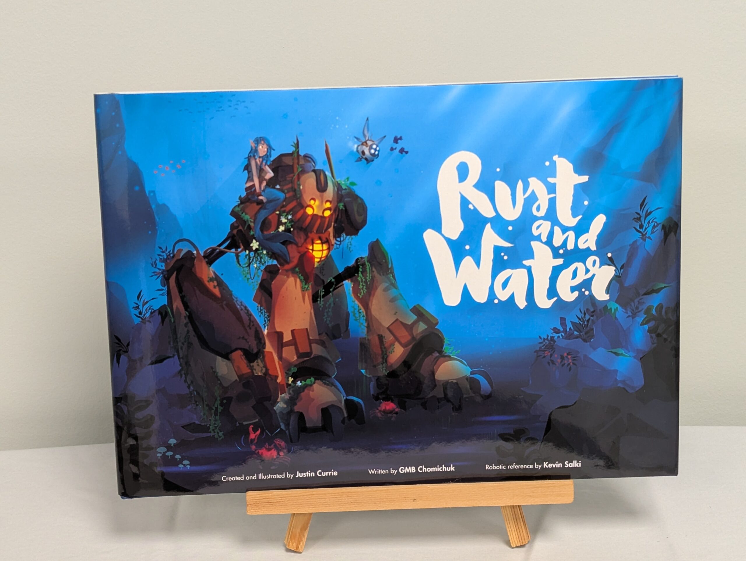 028 - Rust and Water Hardcover Graphic Novel