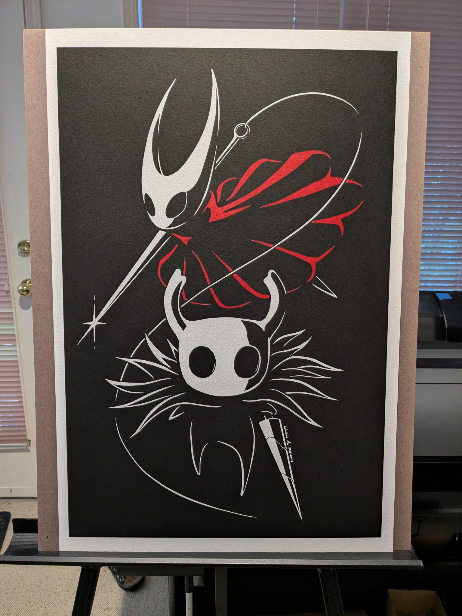 038 - Hollow Knight Giclee art print - 16x24"