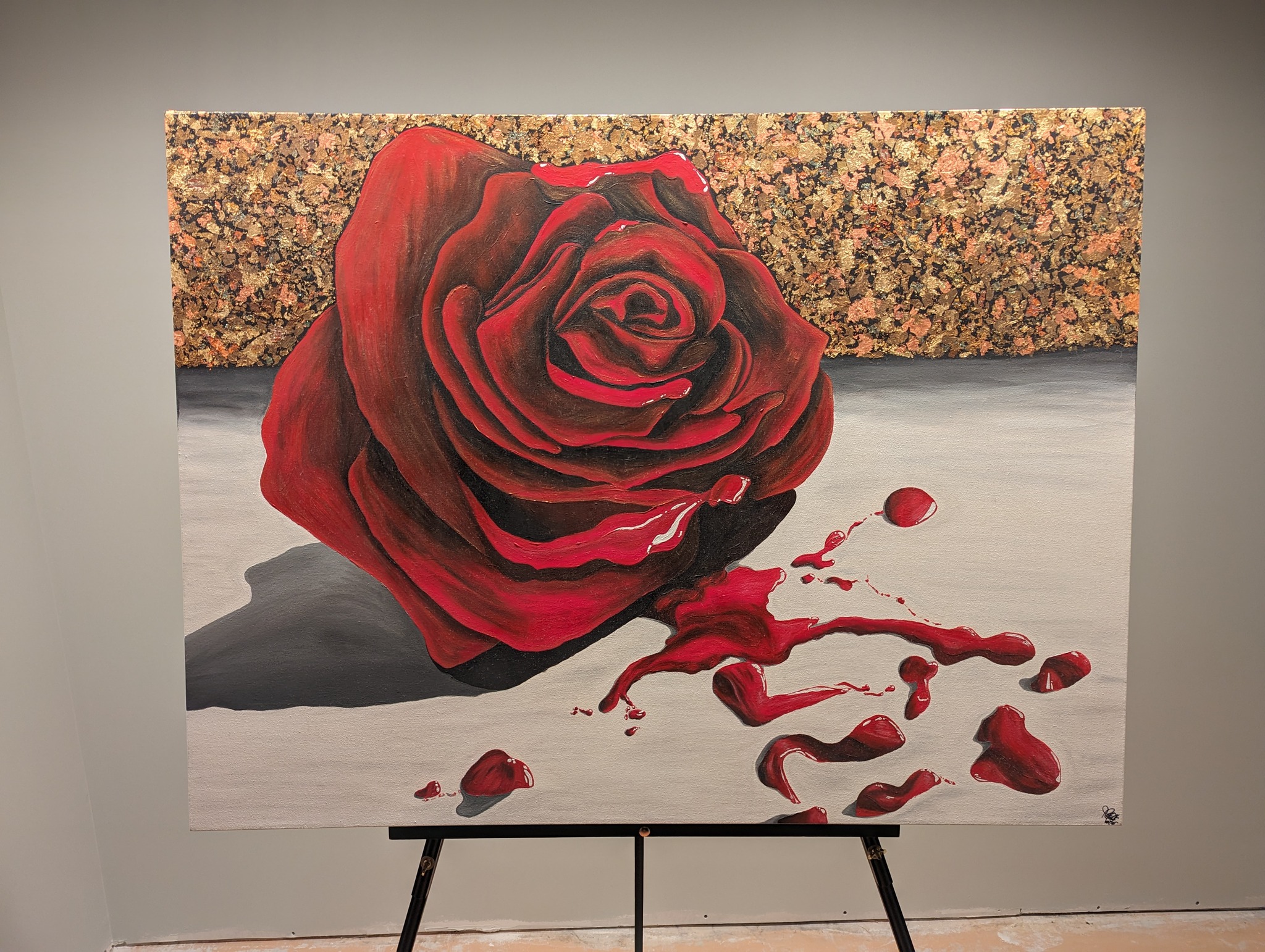 084 - Original Painting - the Rose - 30”x40”