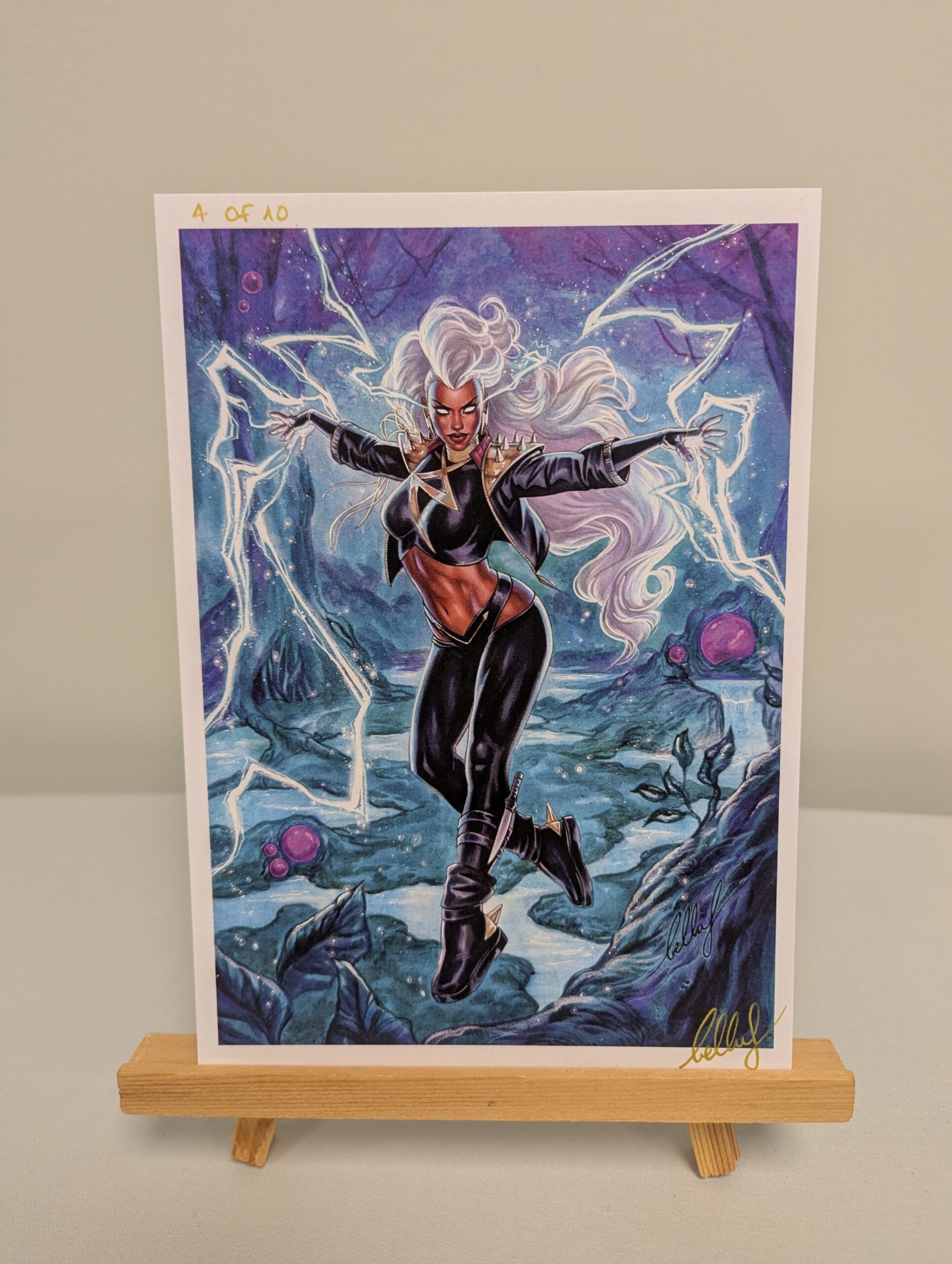 127 - 5.75”x8.5” art print - Storm - Limited Edition 4/10, signed by the artist