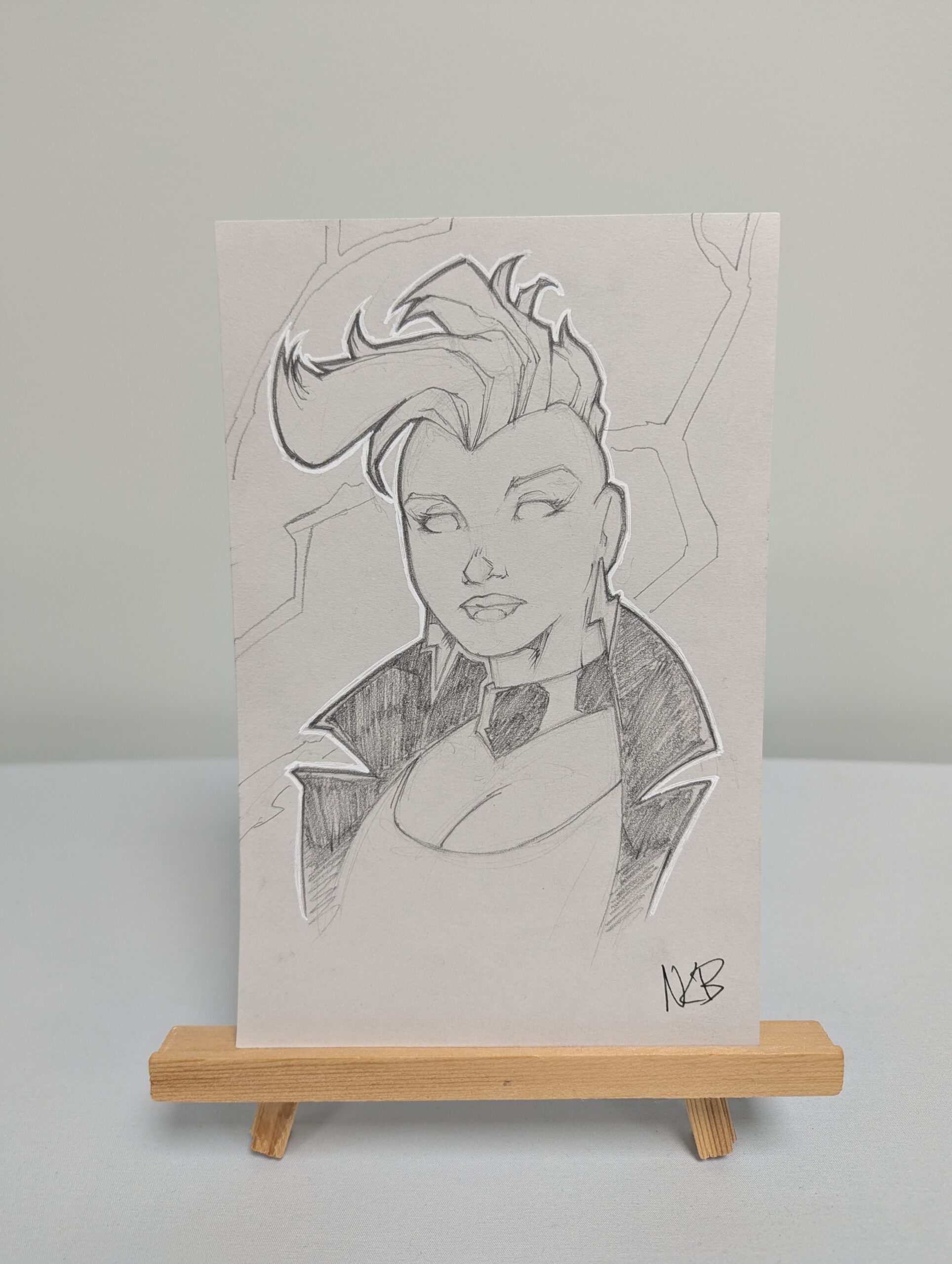 139 - Original Sketch - Storm - 5.5”x8.5”