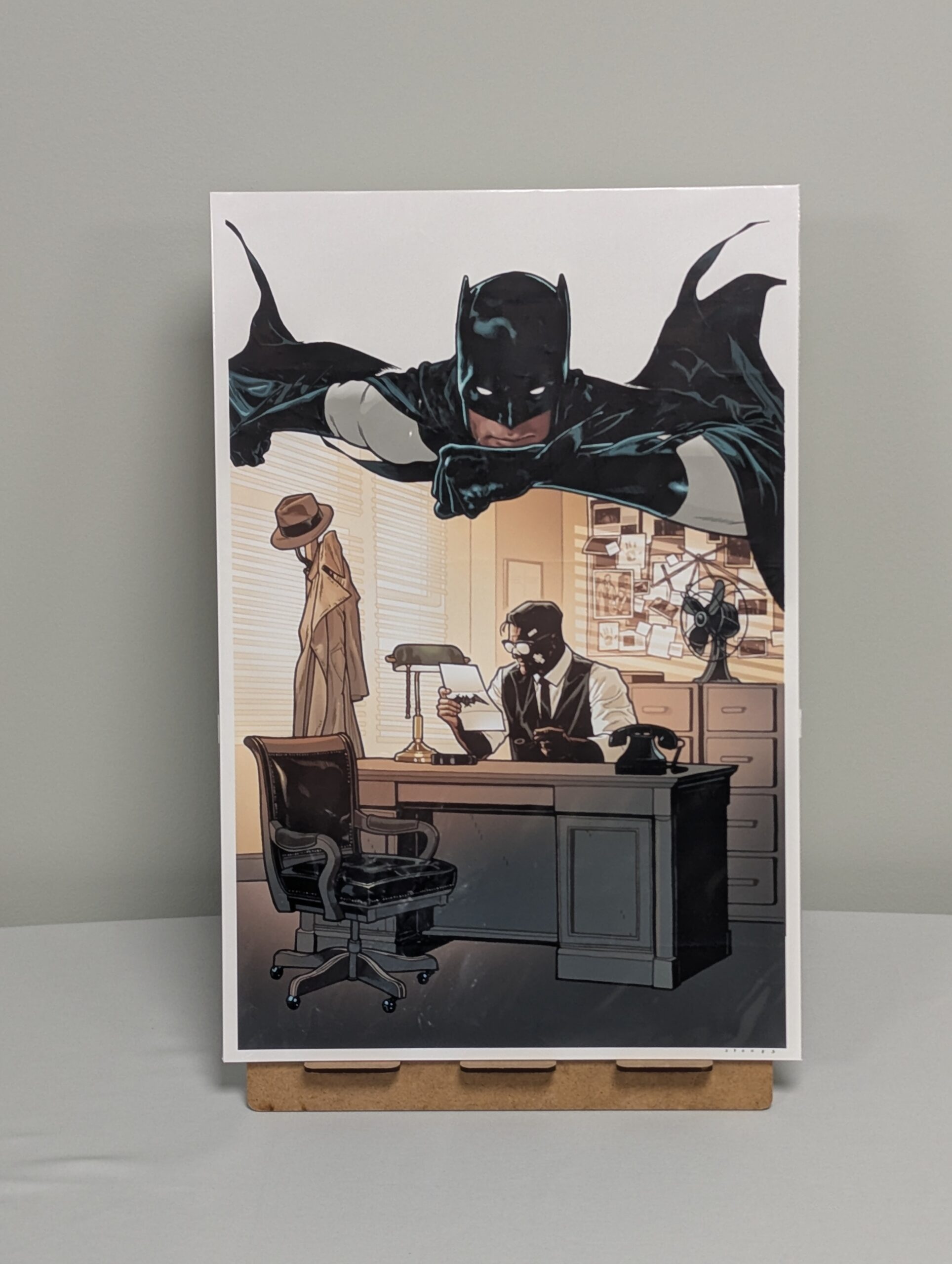 162 - 12x18” Art Print - Gotham City Year One Issue #1 Variant