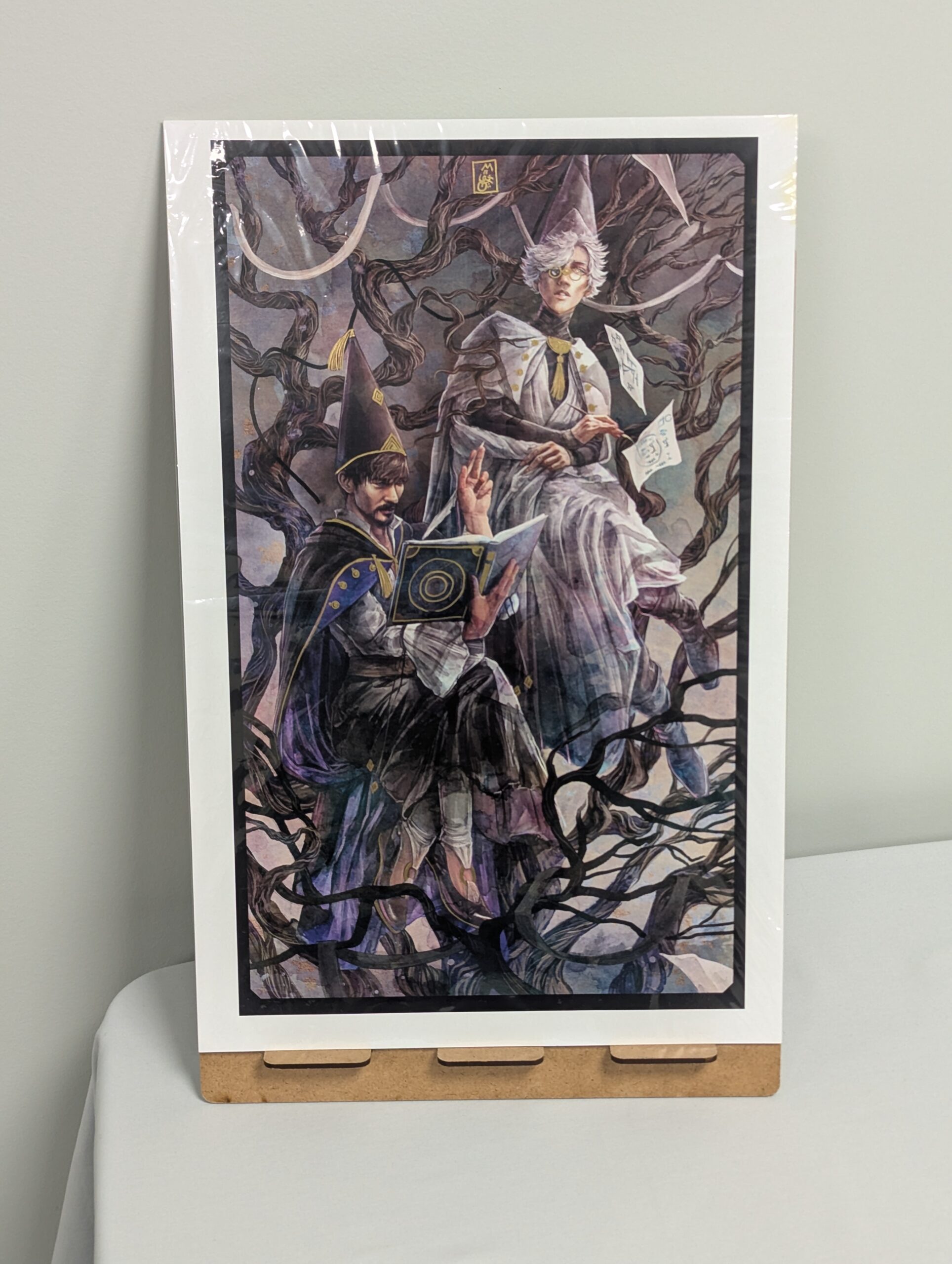 169 - Witch Hat Atelier - Hand Embellished Gold Accents - 11x17”