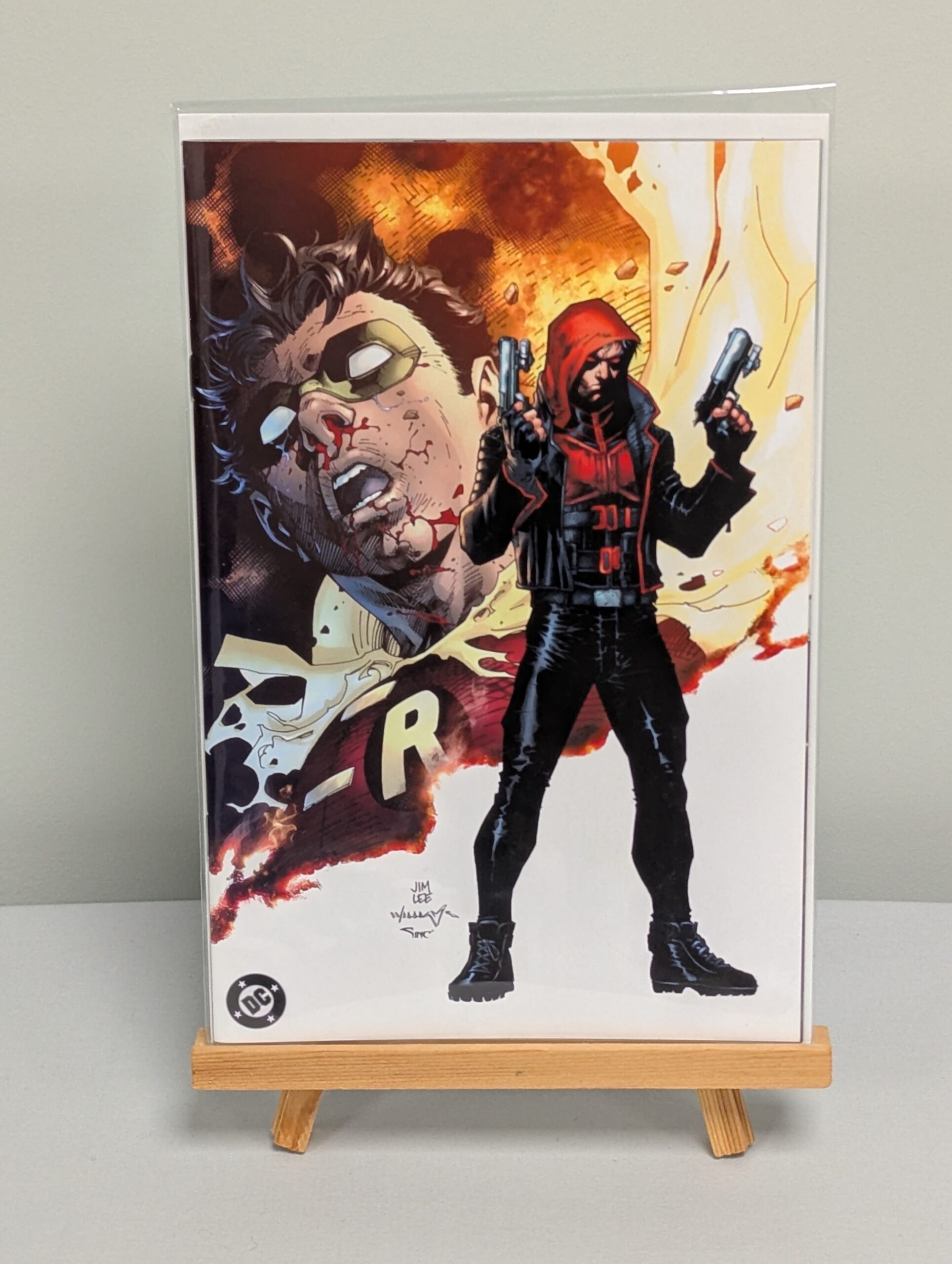 190 - Red Hood Issue #1 All in - 1:50 Jim Lee Virgin Variant Cover